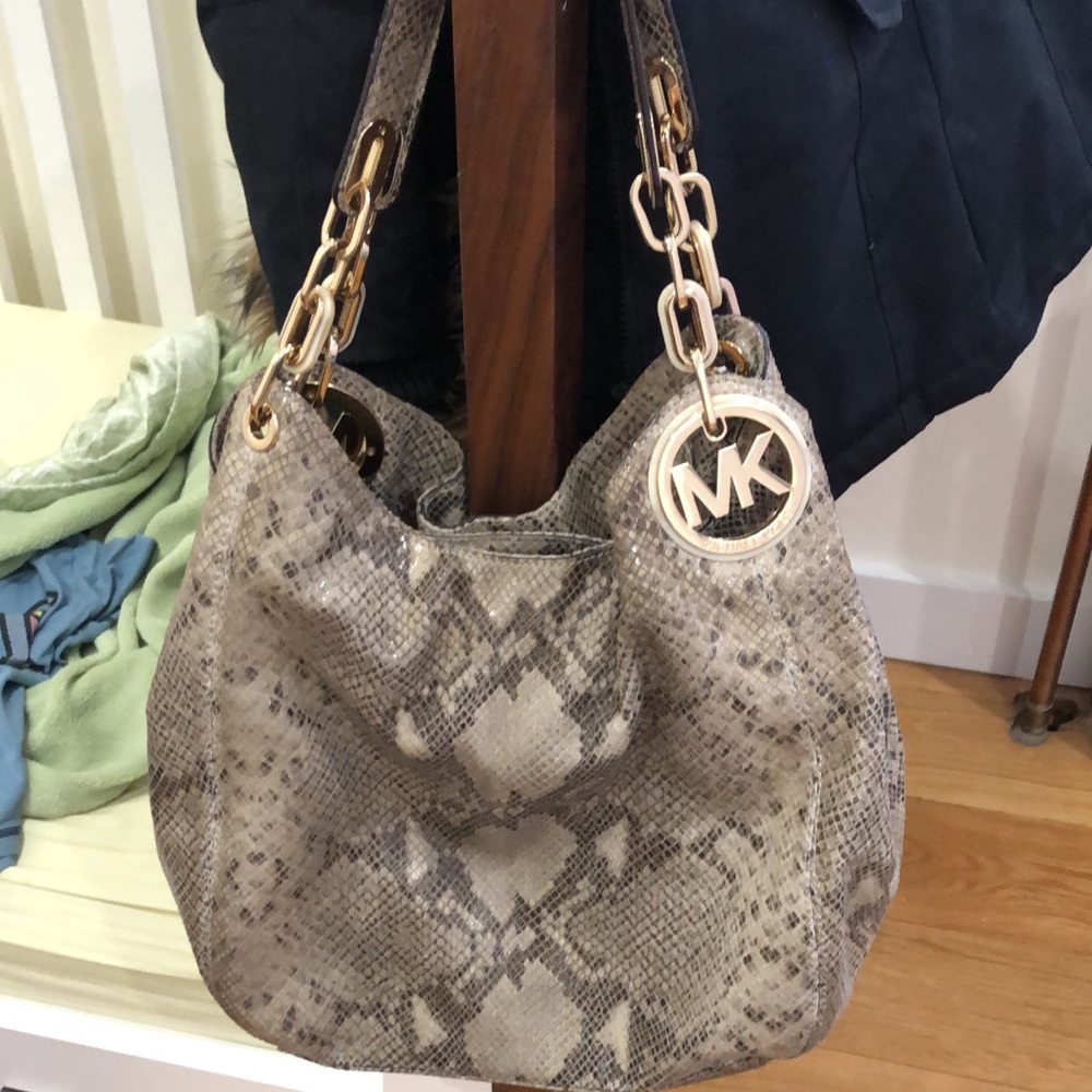 Michael Kors Snake print purse